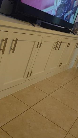 img 1 attached to Upgrade Your Cabinets With 30 Pack Homdiy Brushed Nickel Drawer Handles - Perfect Fit For Kitchen Cabinets And More! review by Will Carey