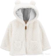 кардиган carters zip up sherpa cardigan логотип