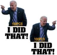 🚀 200-piece biden i did that stickers: funny, gas-themed biden stickers for enhanced seo логотип