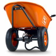 get more done with superhandy electric wheelbarrow utility cart - 330 lbs capacity for easy material hauling and dumping! logo