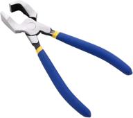 professional glass cutting pliers with steel drop jaw for efficient glass breaking, ideal for glaziers - imt 8 logo