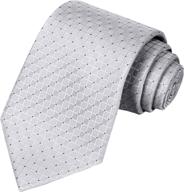 💜 kissties purple lavender necktie set: perfect men's wedding accessories - ties, cummerbunds & pocket squares logo
