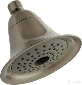 img 3 attached to 🚿 6 inch Diameter Brushed Nickel Kingston Brass KX368 Showerscape Shower Head - Enhanced SEO