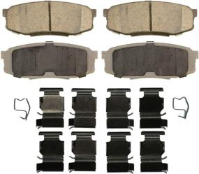 img 4 attached to 🔥 Wagner ThermoQuiet QC1304: Superior Ceramic Disc Brake Pad Set for Optimal Performance