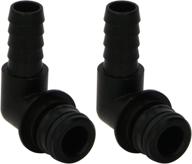 🧩 flojet 20381-009 quad port fittings - 4-way connectors with 1/2" barb sizing логотип