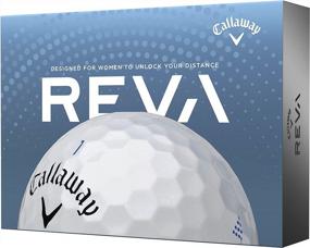 img 3 attached to 12-Pack Callaway REVA Golf Balls, Designed For Women Golfers
