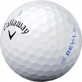img 1 attached to 12-Pack Callaway REVA Golf Balls, Designed For Women Golfers