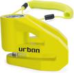 urban security yellow motorcycle scooters logo