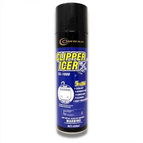 img 4 attached to OMWAH 5-In-1 Clipper Icer Blade Cleaner And Lubricant Spray, 15 Oz.