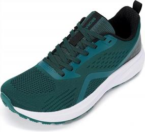 img 4 attached to Comfortable And Supportive Running Shoes For Men With Wide Toe Box - BRONAX Road Running Shoes