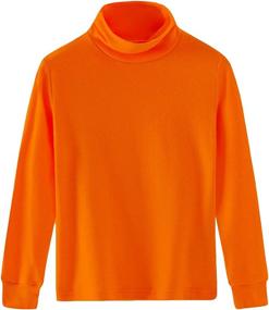 img 4 attached to 👚 Spring Gege Midweight Turtleneck Pullover for Fashionable Girls: Tops, Tees & Blouses Collection