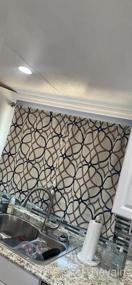 img 6 attached to Vintage Floral Kitchen Curtain Tiers - Small Windows, Big Style - 2 Panels, 29" W X 24" L Each