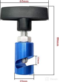 img 2 attached to 🔧 ZKTOOL 1063 Lift Support Clamp with New Retaining Clip，12mm Spark Plug Caliper: Two-in-One Function Tool for Hood Strut