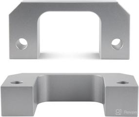 img 1 attached to 🔧 Supreme Suspensions - 1" Front Lift Bottom Strut Mount Spacers for 2007-2022 Chevrolet Silverado 1500 and GMC Sierra 1500 (6-Lug) 2WD 4WD - Silver, with Microfiber Towel Included