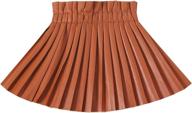 welaken girls' clothing: leather skirts outfits with pleated skirts & skorts логотип