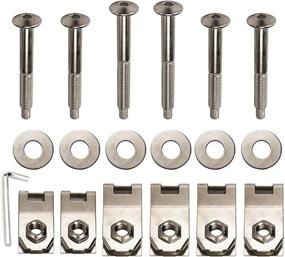 img 4 attached to 🔩 Премиум комплект крепежных болтов и гаек для крепления борта грузовика 924-310 | Подходит для Ford Ranger 1983-2011, Mazda 1998-2001 B2500, 1994-2008 B3000, 1994-2010 B2300 B4000