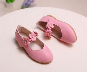 img 2 attached to Vokamara Flower Decoration Cutout Shoes Girls' Shoes ~ Flats