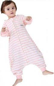 img 2 attached to Luyusbaby Early Walker Wearable Blanket for Kids' Bedding