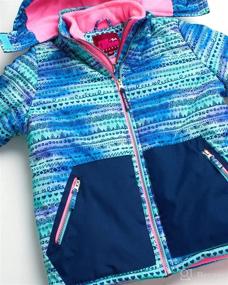 img 1 attached to 🧥 Water-Resistant Pink Platinum Girls Snowsuit - Winter Jacket and Ski Bib Overalls (Sizes 2T-16)