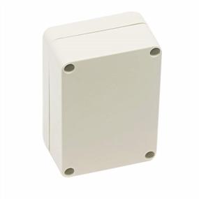 img 2 attached to Водонепроницаемый корпус распределительной коробки Zulkit из АБС-пластика для электрических проектов - серый (3,3 х 2,3 х 1,3 дюйма / 83 х 58 х 33 мм) - рейтинг IP65