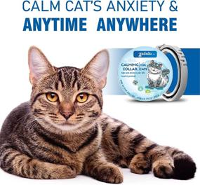 img 1 attached to EnerCal Calming Collar for Cats - Natural Anxiety Relief with Pheromones - One Size Fits All Weights - Safe & Effective SEO