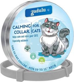 img 4 attached to EnerCal Calming Collar for Cats - Natural Anxiety Relief with Pheromones - One Size Fits All Weights - Safe & Effective SEO