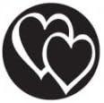 elite design overlapping hearts pun 203 66 logo
