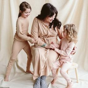 img 2 attached to Stay Comfortable And Sustainable With Goumikids Organic Cotton Bamboo Women'S Robe