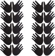 10 pairs punk hands shape nipple covers - ayliss adhesive disposable pasties logo