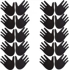 img 4 attached to 10 Pairs Punk Hands Shape Nipple Covers - Ayliss Adhesive Disposable Pasties