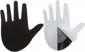 img 2 attached to 10 Pairs Punk Hands Shape Nipple Covers - Ayliss Adhesive Disposable Pasties