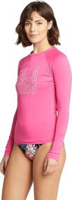 img 2 attached to Billabong Womens Classic Sleeve Rashguard Women's Clothing at Swimsuits & Cover Ups