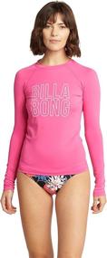 img 4 attached to Billabong Womens Classic Sleeve Rashguard Women's Clothing at Swimsuits & Cover Ups