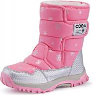stay warm and dry this winter with jackshibo waterproof snow boots for boys and girls логотип
