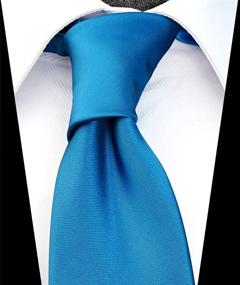 img 1 attached to 👔 Enhance Your Style with Extra Solid Color Neckties LST019