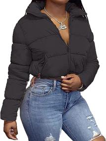 img 4 attached to Winter Jackets Puffer Lightweight Quilted Women's Clothing : Coats, Jackets & Vests