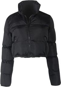 img 2 attached to Winter Jackets Puffer Lightweight Quilted Women's Clothing : Coats, Jackets & Vests