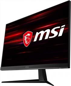 img 3 attached to MSI Non Glare Super Narrow Bezel 27: Crisp 1920X1080 Display with Height Adjustment for Immersive Viewing