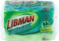 libman count anti bacterial sponge pack logo