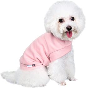 img 1 attached to AUAUTOPETS Blank Dog Shirts – Soft Stretchy Puppy Pajamas, Breathable Hoodie for Small/Large Dogs – Pack of 3 Pieces