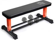 get stronger at home with ritfit multi-purpose weight bench: adjustable & compact with storage space - no assembly required! logo