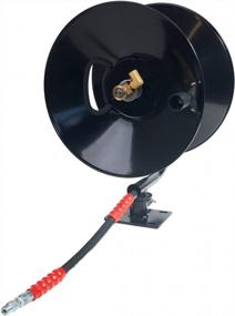 img 2 attached to 5000 PSI High-Pressure Hose Reel With Convenient Hand Crank And Swivel Base - Perfect For Power Washing!