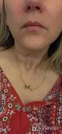 img 1 attached to Personalized Elegance With KISPER 18K Gold Plated Pendant Necklace review by Jerry Bergstad