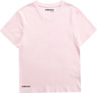 kowsport t shirt classic v neck girls boys' clothing via tops, tees & shirts logo