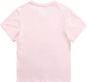 img 3 attached to KOWSPORT T Shirt Classic V Neck Girls Boys' Clothing via Tops, Tees & Shirts