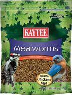kaytee mealworm feed pouch logo