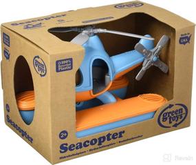 img 2 attached to 🚁 Green Toys Seacopter: Fun, Safe, and Eco-Friendly Bath Toy for Kids - Made in USA