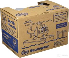 img 1 attached to 🚁 Green Toys Seacopter: Fun, Safe, and Eco-Friendly Bath Toy for Kids - Made in USA