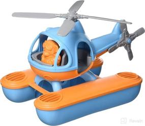 img 3 attached to 🚁 Green Toys Seacopter: Fun, Safe, and Eco-Friendly Bath Toy for Kids - Made in USA