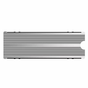 img 3 attached to Охладитель радиатора M2 2280 SSD Двусторонний радиатор с термосиликоновой прокладкой для PS5/PC PCIE NVME M.2 SSD Silver - SEO Optimized